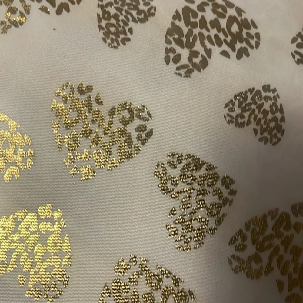 Gold Heart Twin Sheet Set